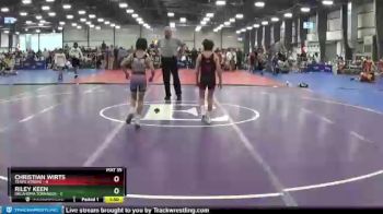72 lbs Round 2 (6 Team) - Christian Wirts, Terps Xtreme vs Riley Keen, Oklahoma Tornados