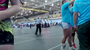 112 lbs Round 4 (6 Team) - Aubrey Troutner, Beast Mode Pink vs Mia Skinner, Swag Girls