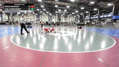 120 lbs Round Of 32 - Koray Kocaoglu, NY vs Cael Floerchinger, MT
