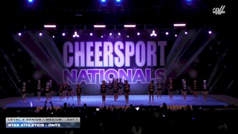 Star Athletics - Onyx [2026 L4 Senior - Medium Day 1] 2026 CHEERSPORT National All Star Cheerleading Championship