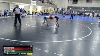 93 lbs Finals (8 Team) - Damon Mann, K-M vs Evan Boesch, Centennial