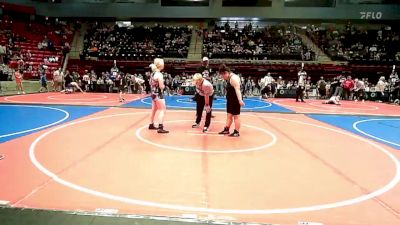 200 lbs Rr Rnd 1 - Cecilya Antelope, Tulsa North Mabee Stampede vs Millie Azlin, Tulsa Blue T Panthers