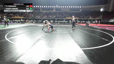 125 lbs Consi Of 16 #2 - Ty Ferguson, Lyon vs Joseph Jimenez, Sacramento State