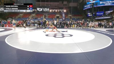 100 lbs Champ. Rd Of 32 - JaLeia Mitchell, OH vs Stella Isensee, CO