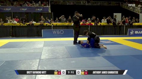Anthony James Gambatese vs Brett Raymond Witt 2026 Pan Kids Jiu-Jitsu IBJJF Championship