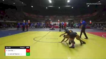 145 lbs Champ. Round 2 - Qusai Ashraf Marini, Vacaville Wrestling Club vs Fabius Carrillo, California