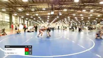 152 lbs Prelims - Dan Gibson, Ragin Raisins Catawba HS vs Caleb Corridino, Backyard Boyz Wrestling Club