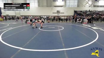 114 lbs Cons. Round 3 - Shae M Feenaughty, Warsaw Youth Wrestling Club vs Melody Jones, Club Not Listed