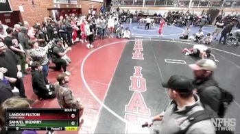 132 lbs Champ. Round 1 - Landon Fulton, Castle Rock vs Samuel Irizarry, Lake Stevens