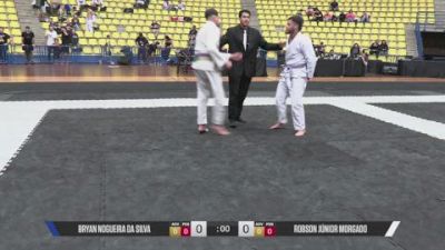 Robson Júnior Morgado vs Bryan Nogueira Da Silva 2026 CBJJE International BJJ Championships