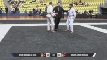Robson Júnior Morgado vs Bryan Nogueira Da Silva 2026 CBJJE International BJJ Championships