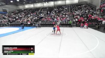 6A 190 lbs Champ. Round 1 - Naidelyn Lucio, Mountain Ridge vs Seini Lutui, Copper Hills