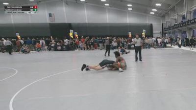 215 lbs Quarters - Cailyn Robinson, East Saint Louis Wrestling Club vs Maddox Vaughan, Chatfield Wrestling Club