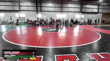 132 lbs Cons. Semi - Isreal Birch, Cape Charles vs Hunter Johnson, Grizzly Wrestling Club