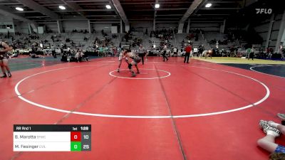 160 lbs Rr Rnd 1 - Brayden Marotta, Forge H/S 2 vs Maxx Fesinger, Evil Empire Red