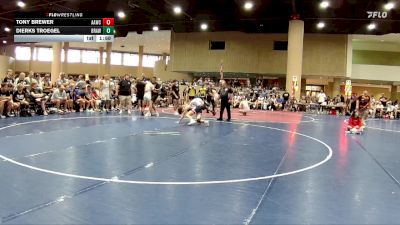 144 lbs Round 5 (6 Team) - Tony Brewer, All American WC vs Dierks Troegel, BRAWL White