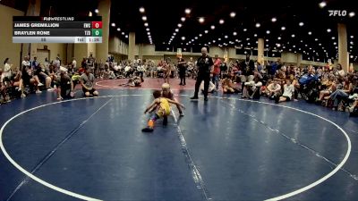 55 lbs Round 4 (6 Team) - James Gremillion, Elevate WC vs Braylen Rone, Tasmanian Devils