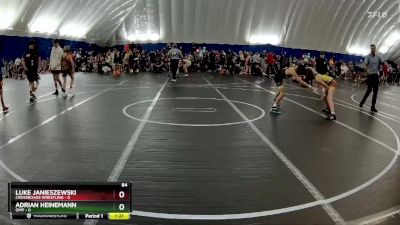 84 lbs Round 2 (8 Team) - Adrian Heinemann, OMP vs Luke Janieszewski, Crossroads Wrestling