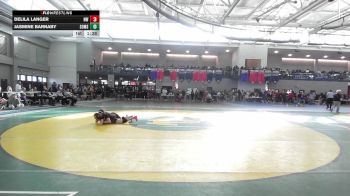 107 lbs Round Of 32 - Delila Langer, Northwestern vs Jasmine Barnaby, Somers