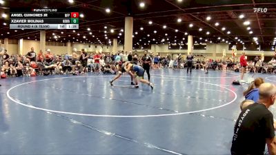 125 lbs Round 4 (6 Team) - Angel Quinones Jr, MF Purge vs Xzavier Molinas, North DeSoto Red WA