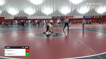 125 lbs Prelims - Cam Butler, Clarion vs Wyatt Maturin, Kent State