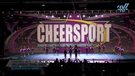 Cheertastic Co. - Millennial Diamonds [2023 L1 Youth - D2 - Medium] 2023 CHEERSPORT National All Star Cheerleading Championship