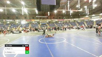 157 lbs Consi Of 16 #1 - Jaeden Ruiz, Twc Warhogs vs Aayden Robey, Great Falls HS