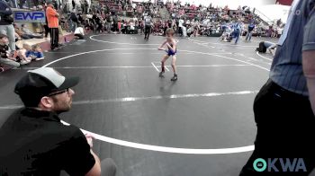 46 lbs Consi Of 4 - Case Combs, Cowboy Wrestling Club vs Nicholas Deurloo, Perry Lady Maroons