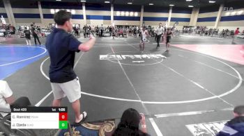 125 lbs Semifinal - Camilo Ramirez, Pounders WC vs Jojo Ojeda, Gladiator Wr Ac