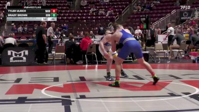 189 lbs Consi 4 - Tyler Ulrich, Warrior Run vs Brady Brown, Derry