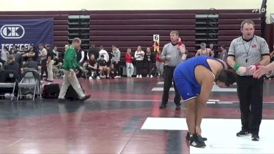 285 lbs Round 1 - Gable Eddy, Independence vs Eldin Bauer, Lisbon