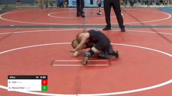 49 lbs Prelims - Aidyn Hall, Blackwell Wrestling Club vs Daxon McCarther, Clinton Youth Wrestling