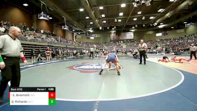 Semifinal - Eli Breinhollt, Crimson Cliffs High vs Quinn Richards, Green Canyon