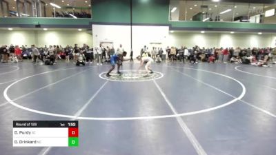 126 lbs Round Of 128 - Devin Purdy, SC vs Dylan Drinkard, NC