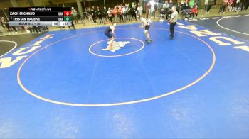157 lbs Cons. Round 4 - Tristan Radeke, Unattached vs Zach Michaud, Unattached