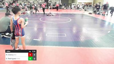 53 lbs Rr Rnd 1 - Noah Clancy, Red Nose WC vs Griffin Rodriguez, Neshaminy Youth Wrestling