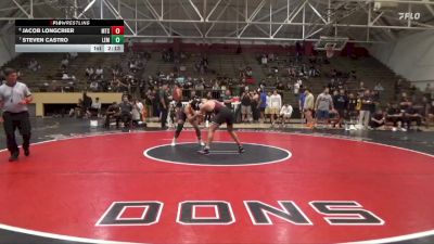 174 lbs Cons. Round 3 - Jacob Longcrier, Mt. Sac vs Steven Castro, Lemoore College