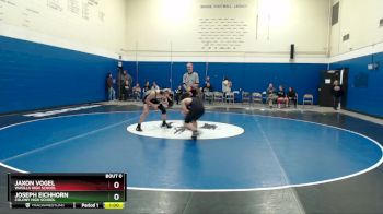 135 lbs Cons. Round 2 - Joseph Eichhorn, Colony High School vs JAXON VOGEL, Wasilla High School