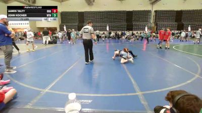 73 lbs Rr Rnd 2 - James Talty, Kingsway MS vs John Kocher, Washington Twp. Minutemen MS