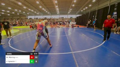 220 lbs Rr Rnd 2 - Mason Maring, Ragin Raisins Catawba vs Jaylen Ignacio, Filipe Trained Wrestling Academy