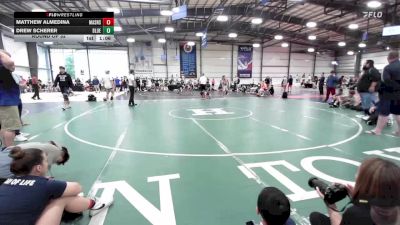 138 lbs Round Of 32 - Matthew Almedina, Mat Assassins vs Drew Scherer, Blue Wave