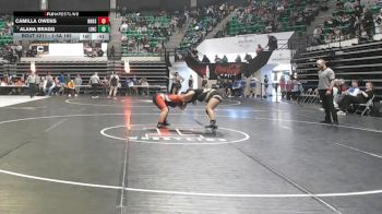 1-5A 165 Cons. Round 3 - Alana Bragg, Lincoln vs Camilla Owens, New Hope HS