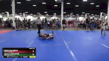 52 lbs Round 7 (10 Team) - Rocco Hollister, Orchard South vs Noah Kalebeck, Colon Trained