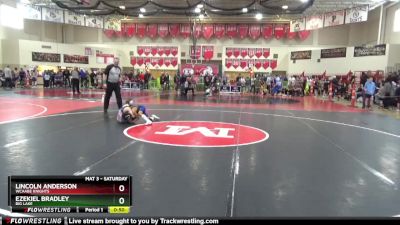 75 lbs Semifinal - Lincoln Anderson, WCAABE Knights vs Ezekiel Bradley, Big Lake