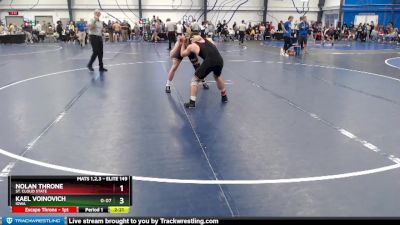 Elite 149 lbs Semifinal - Kael Voinovich, Iowa vs Nolan Throne, St. Cloud State