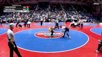 165-3A 1st Place Match - James Bowers, West Laurens vs Brexton Bell, Calvary Day School