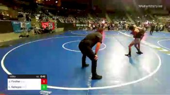 125 lbs Consi Of 16 #2 - Jordan Fincher, BullTrained vs Lorenzo Gallegos, NM Gold