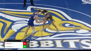 141 lbs Clay Carlson, South Dakota State vs Armando Garcia, Northern Colorado