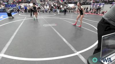 102 lbs Rr Rnd 1 - Kylei White, Standfast vs Reyna Baeza, Woodward Youth Wrestling