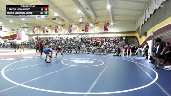 157 lbs Champ. Round 2 - Jacob Hernandez, Ramona (Riverside) vs Jacob Vizcarra-Cruz, JW North